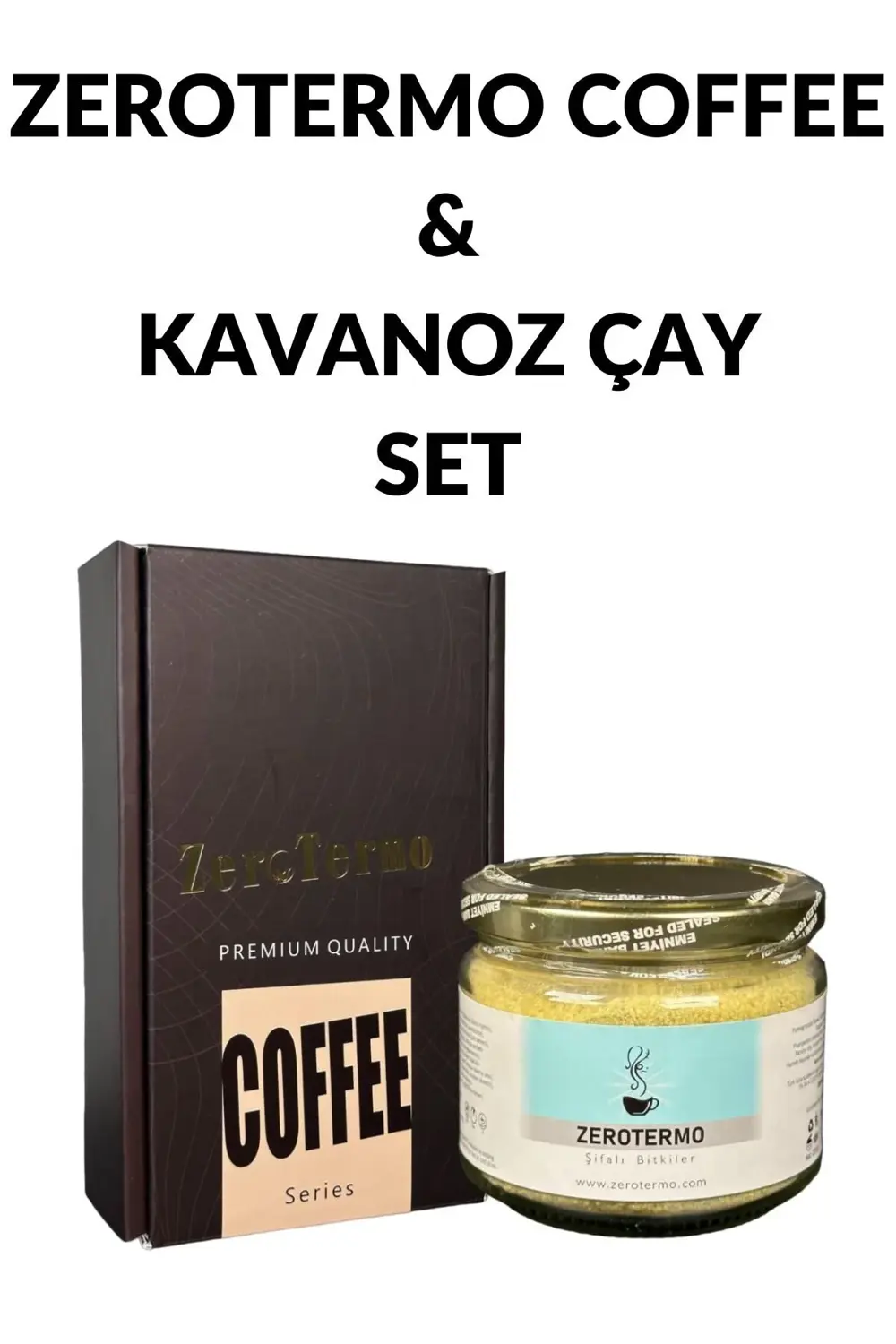 Zerotermo Kahve & Kavanoz Çay Set