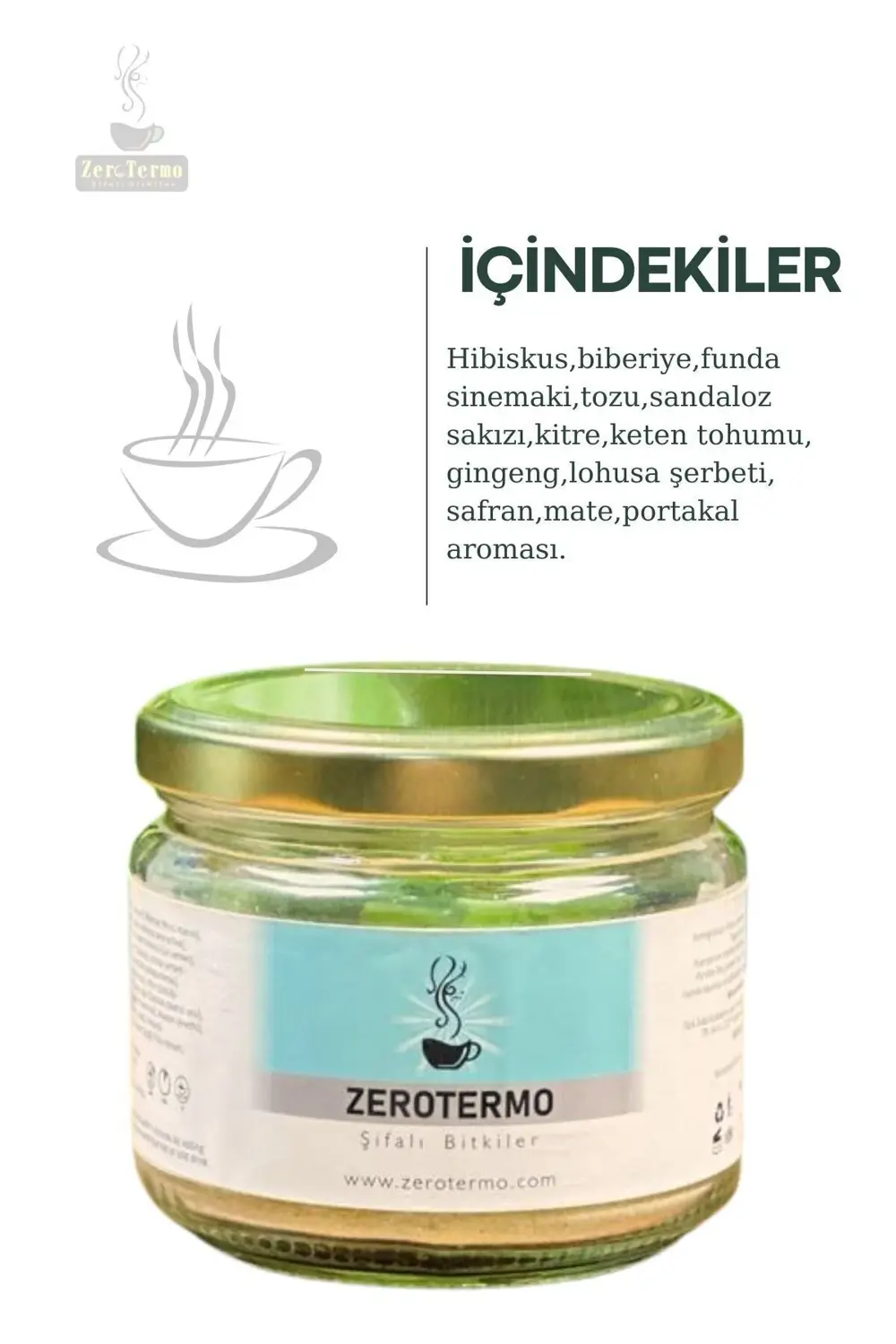 Zerotermo Karışık Bitki Çayı – Gün Boyu Taze Ve Dinç Hisset