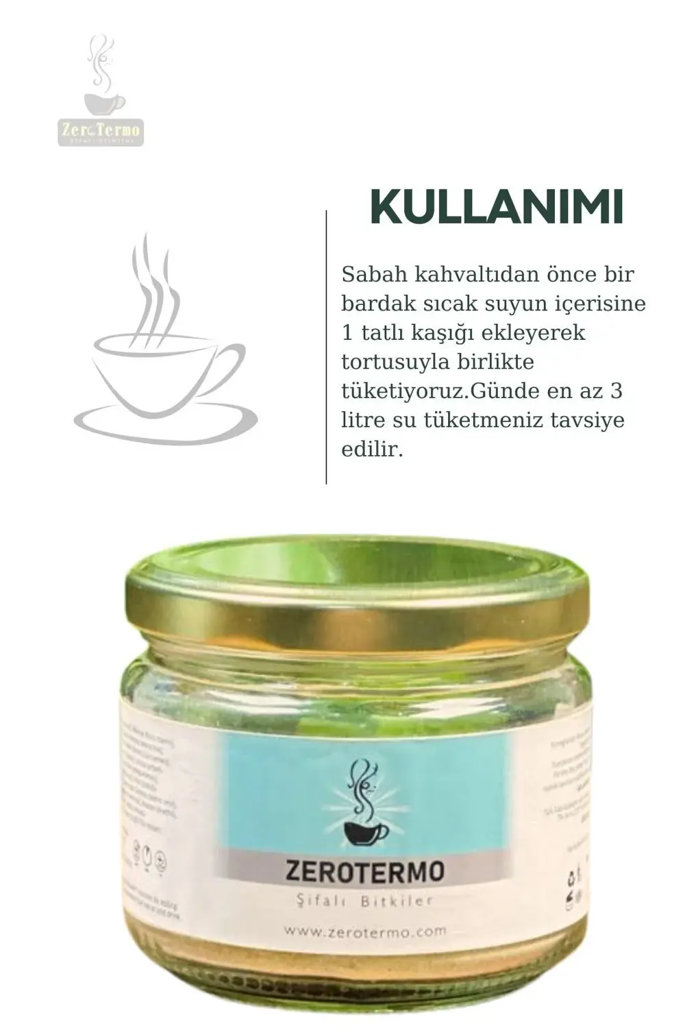 Zerotermo Karışık Bitki Çayı – Gün Boyu Taze Ve Dinç Hisset
