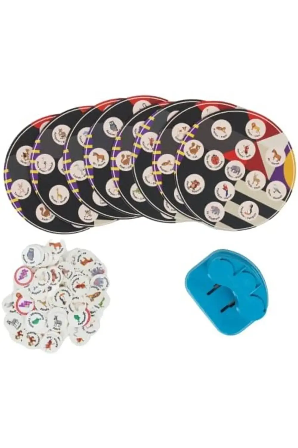 Zet Pull Animals Zeka ve İşitsel Algı Oyunu 3+ Yaş 8 Oyuncu 12007