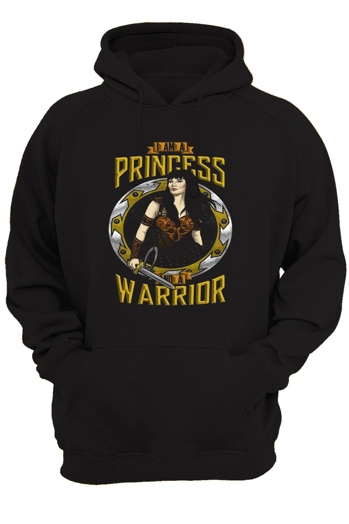 Zeyna Arka Baskılı, %100 Pamuk, 3 Ipl. Şardonlu, Içi Polar, Çok Kalın Hoodie