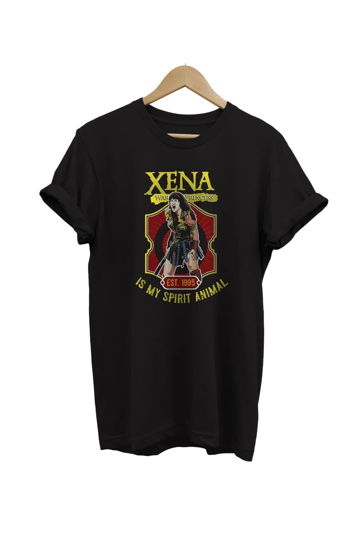 Zeyna Baskılı %100 Pamuk Basic T-shirt Normal Beden Tişört