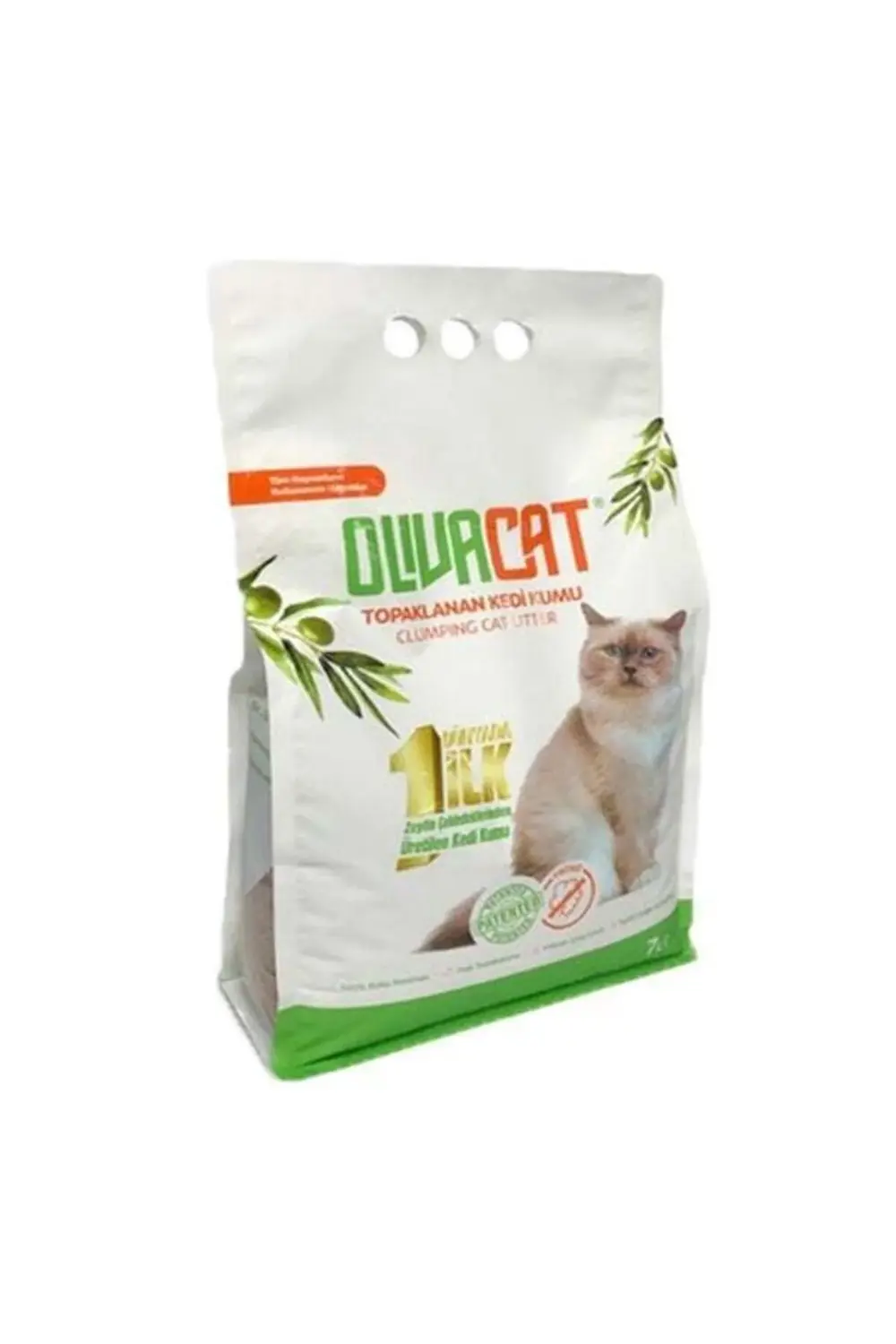 Zeytin Çekirdeğinden Üretilen Kokusuz Toz Bırakmayan Topaklanan K