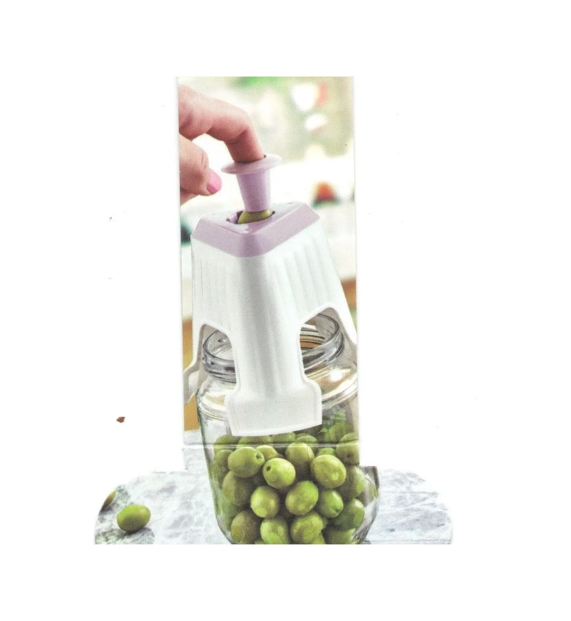 Zeytin Çizme Aparatı - Kesme Makinesi - Parmaklık Hediyeli Diğer
