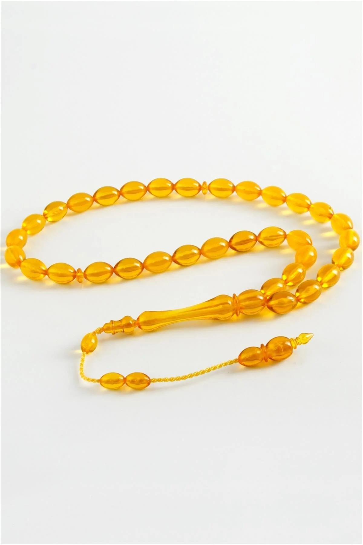 Zeytin Şekilli Plastik Tesbih 8*11 mm