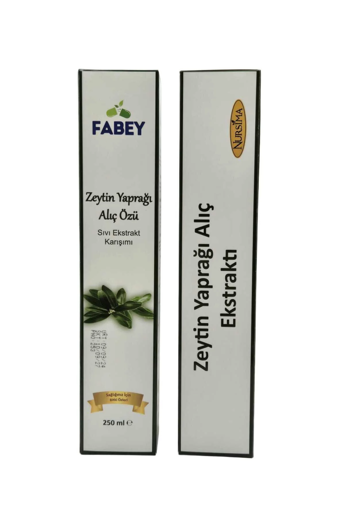 Zeytin Yaprağı & Alıç Özü Sıvı Ekstrakt Karışımı 250ml x2 Adet