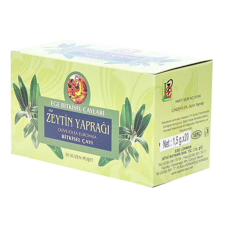 Zeytin Yaprağı  Çayı 20 Süzen Poşet