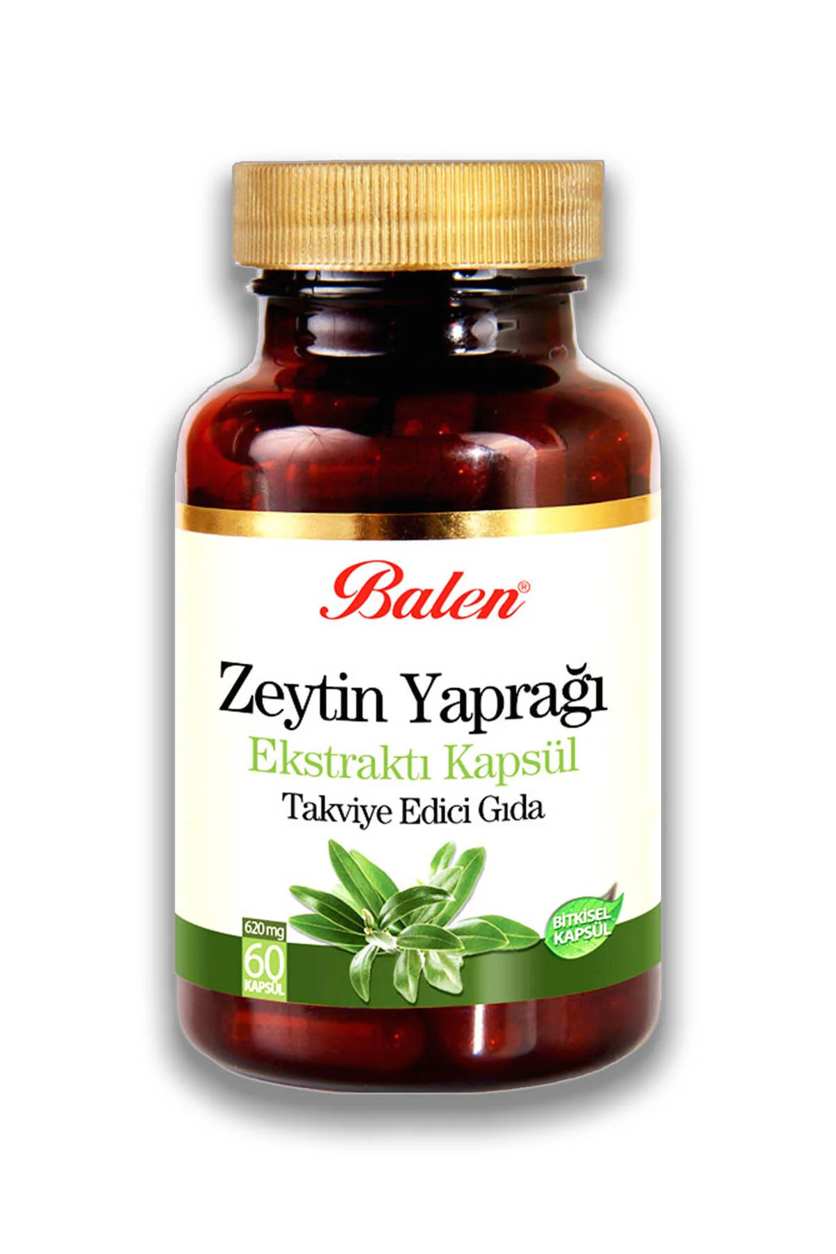 Zeytin Yaprağı Ekstraktı 620 Mg 60 Kapsül X 3 Adet