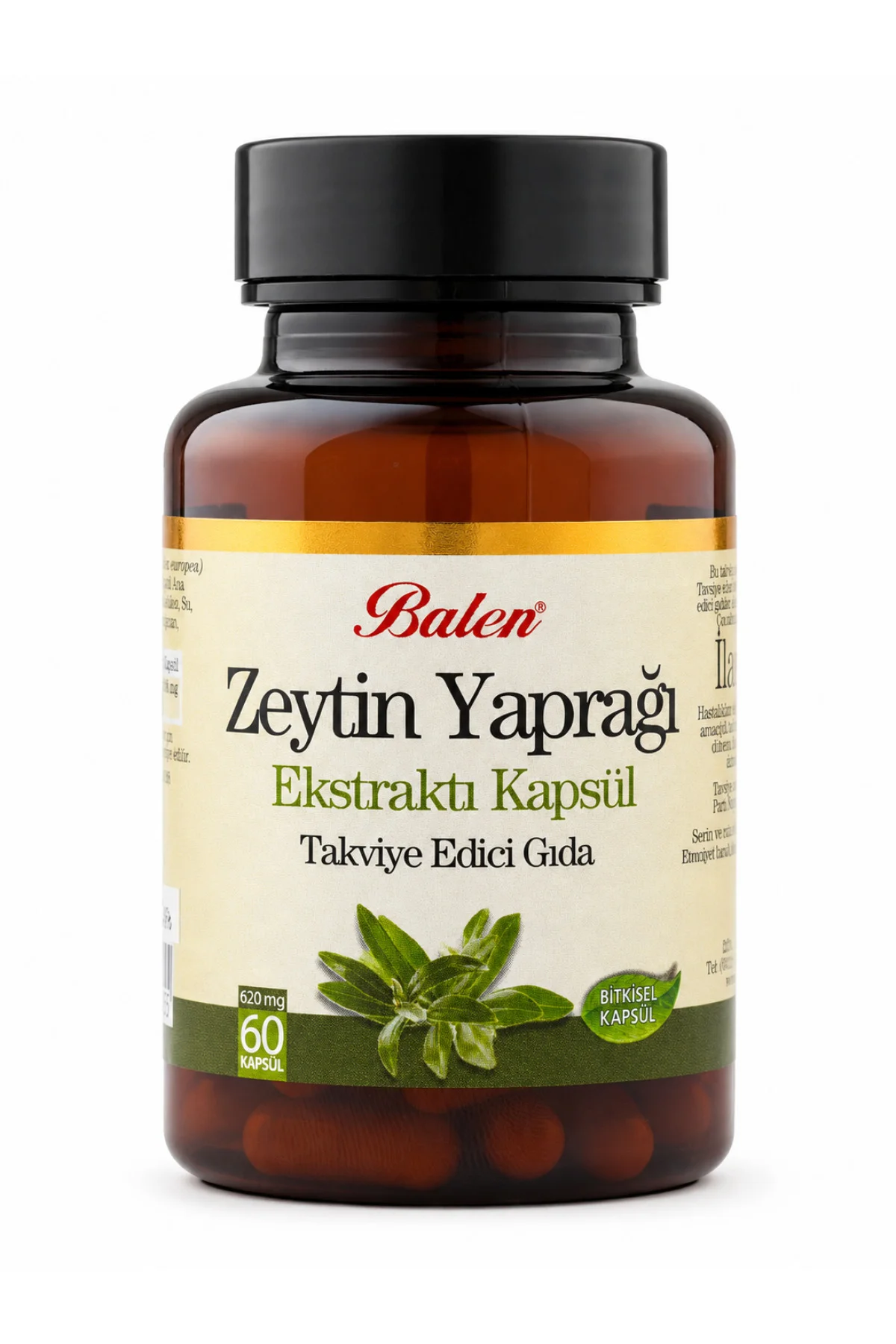 Zeytin Yaprağı Ekstraktı Kapsül