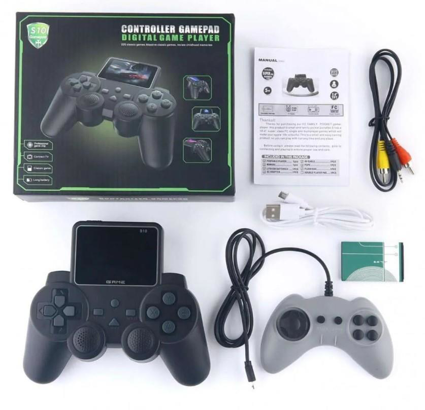 Zhltools 500 Adet Nostalji Retro Oyun Taşınabilir Konsol S10 Game