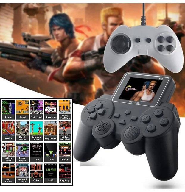 Zhltools 500 Adet Nostalji Retro Oyun Taşınabilir Konsol S10 Game