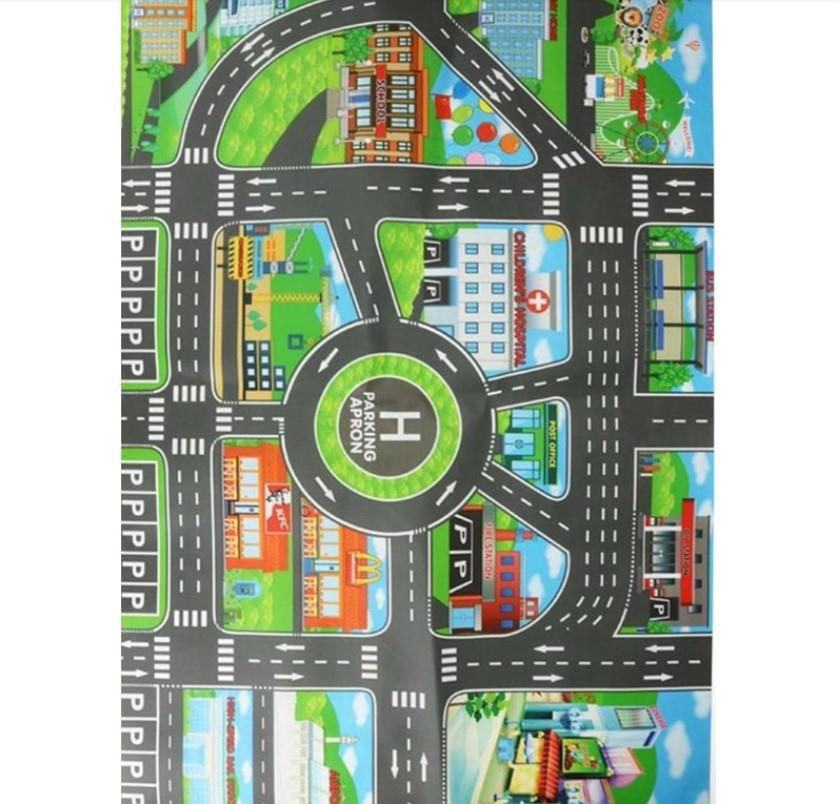 Zhltoys  Çocuk Oyun Mati Mutlu Şehir Hayati 83X57 Cm