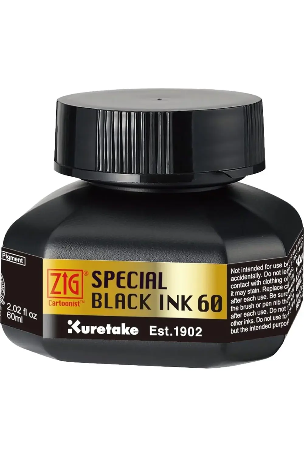 Zig 60ml Mangaka Süper Mürekkeb Siyah Cnce105-6 1178227