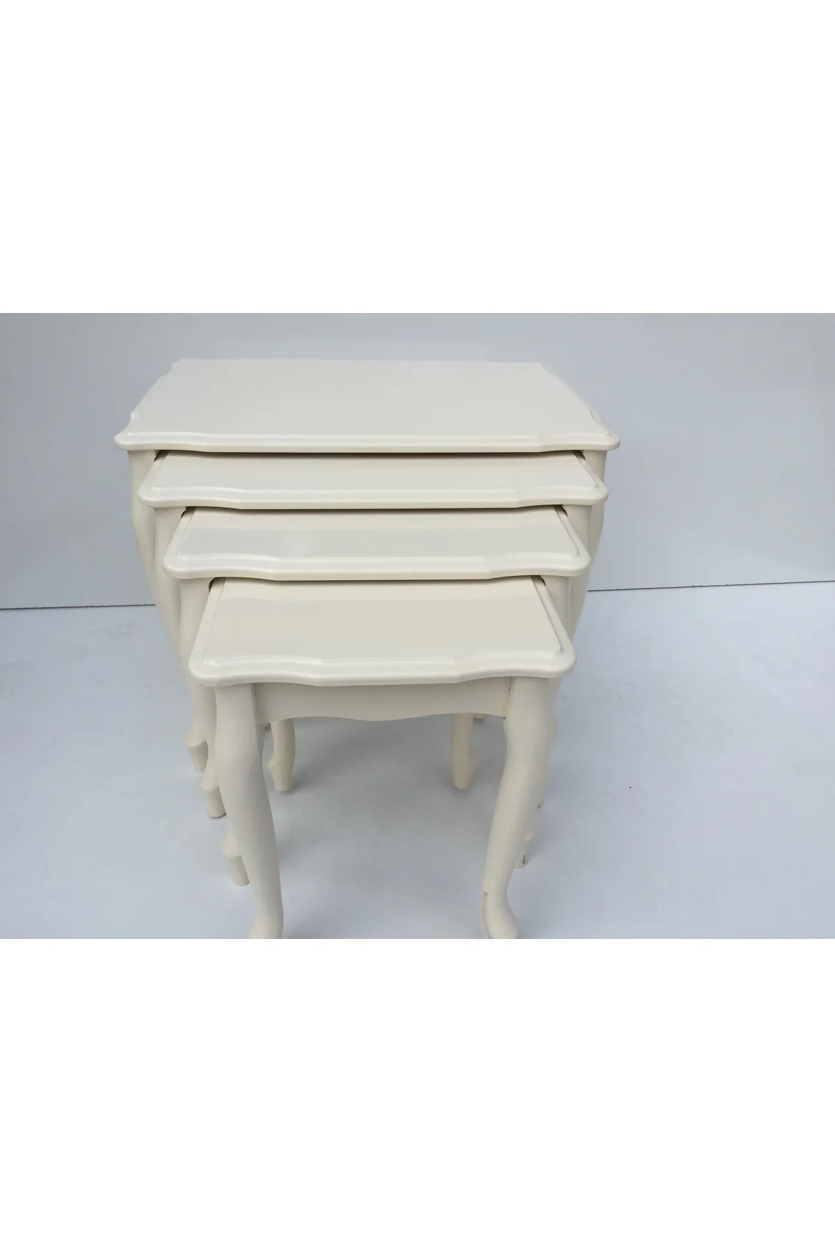 Zigon 17641 Klasik Model Sehpa Parlak Lake Krem Kayın Aslan Ayak Kutu sevk Elyapı Zigon 17641 Klasik Model Sehpa Parlak Lake Krem Kayın Aslan Ayak Kutu sevk Elyapı - Görsel 2