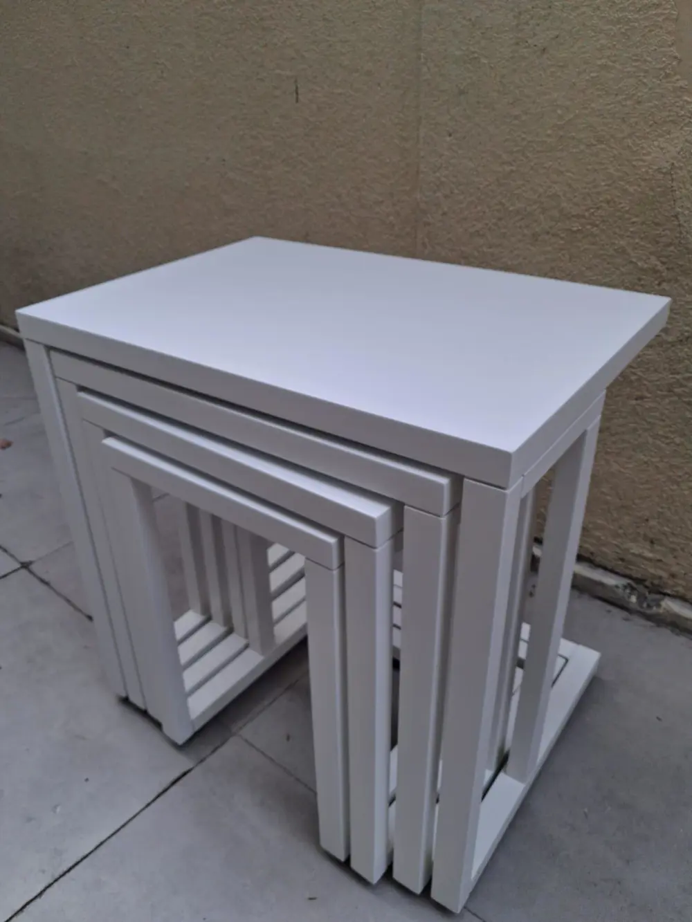 Zigon 18081 ılgz C Model Tekerlek Kayın ayak MDF tabla Parlak bey