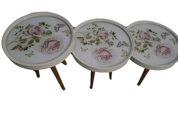 Zigon 19626 Çember GONCA GÜL Model Kayın Retro Ceviz 3 Ayak Üstü Cam El Yapım Fiyatı, Yorumları ve Özellikleri