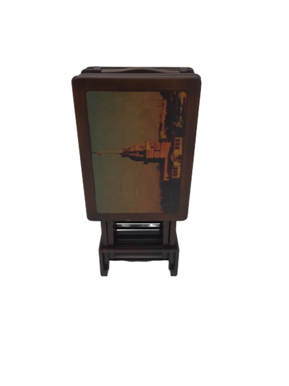 Zigon Çanta 13692 DİKDÖRTGEN Resimli Model shpa Kayın Parlak Cevi