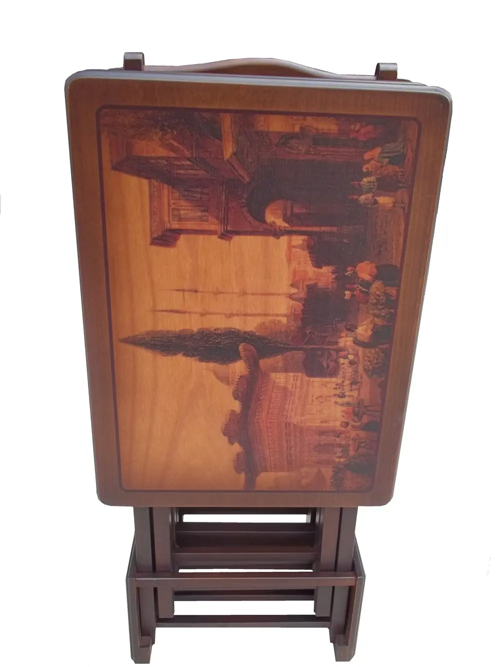 Zigon Çanta 13692 DİKDÖRTGEN Resimli Model shpa Kayın Parlak Cevi