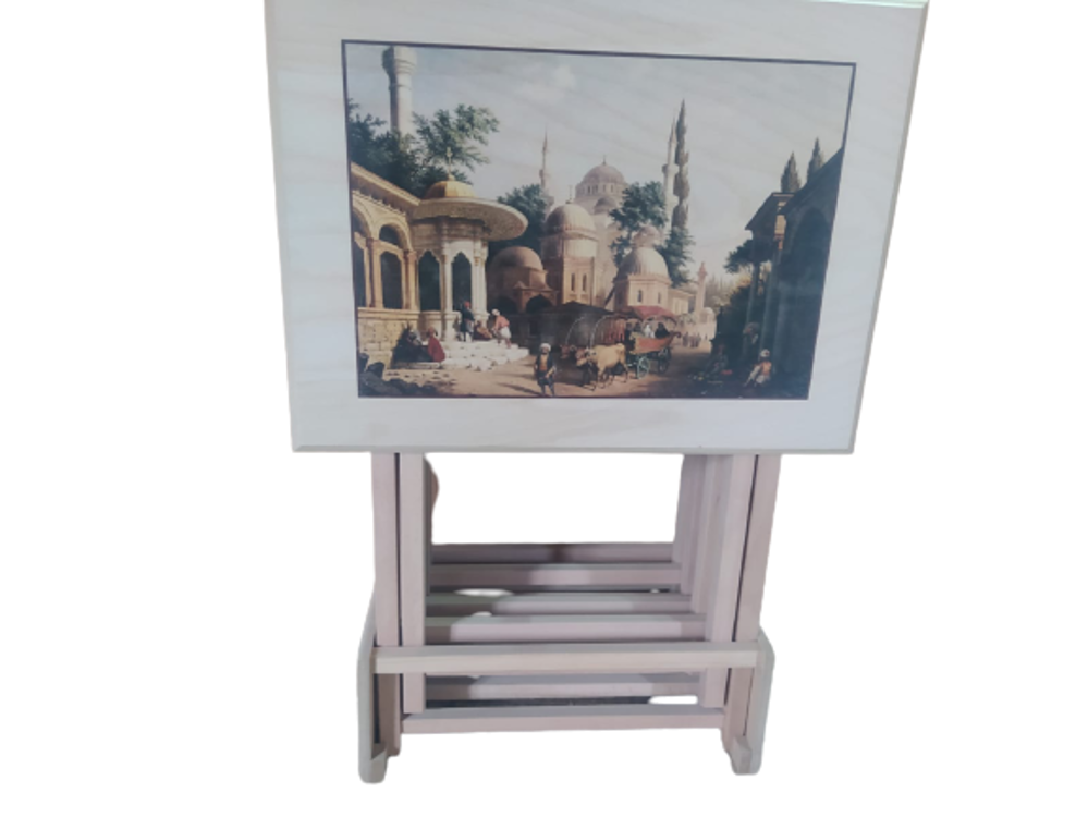 Zigon Çanta 17425 RESİMLİ büyük model Parlak Bayaz Lake Kayın aya