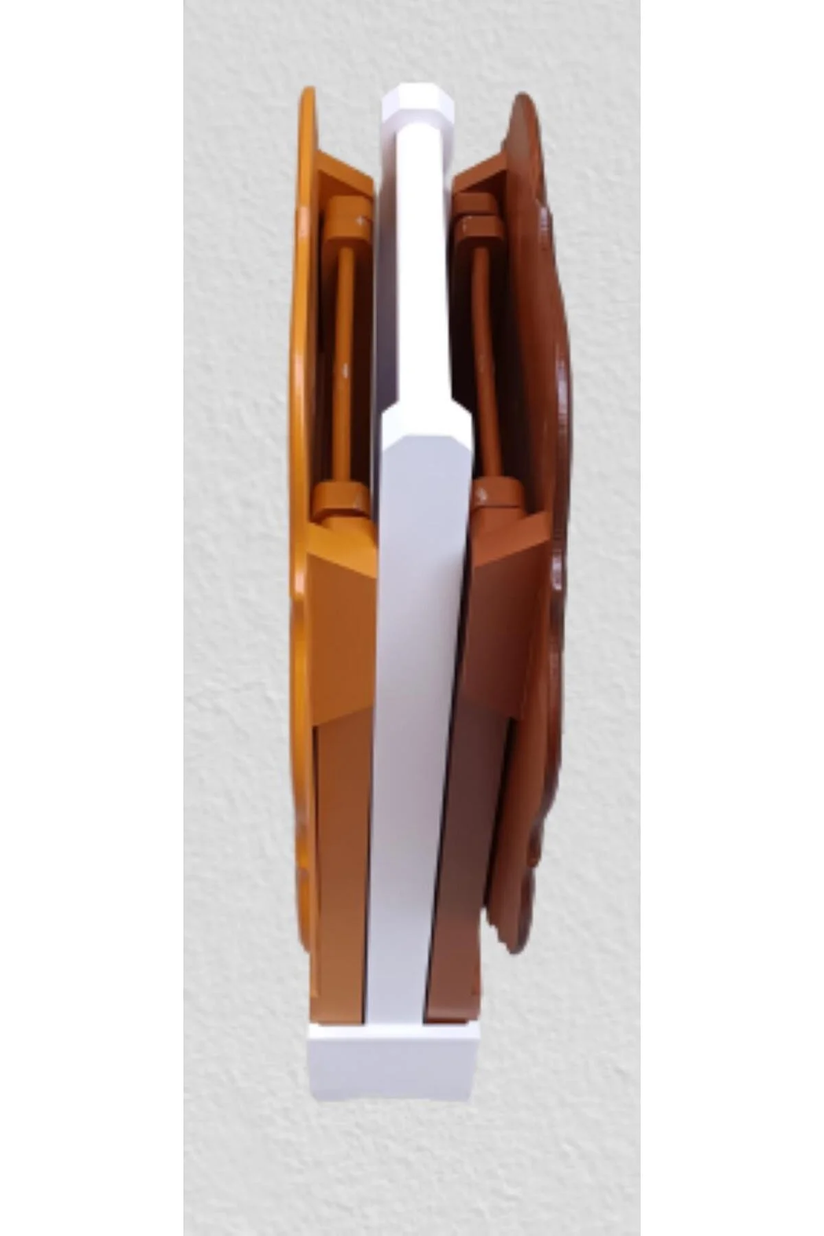 Zigon Çanta 90075 Sehpa Yonca Model 2li Takım Ahşap MDF Hardal-Ceviz Renk El Yapı Zigon Çanta 90075 Sehpa Yonca Model 2li Takım Ahşap MDF Hardal-Ceviz Renk El Yapı - Görsel 8