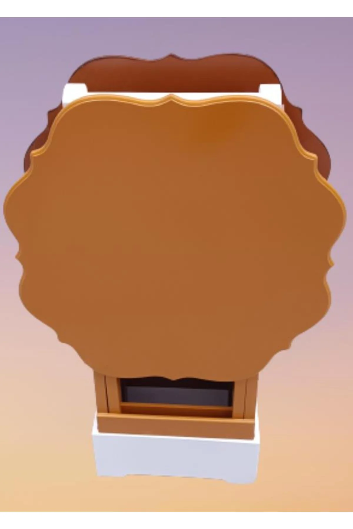 Zigon Çanta 90075 Sehpa Yonca Model 2li Takım Ahşap MDF Hardal-Ceviz Renk El Yapı Zigon Çanta 90075 Sehpa Yonca Model 2li Takım Ahşap MDF Hardal-Ceviz Renk El Yapı - Görsel 5
