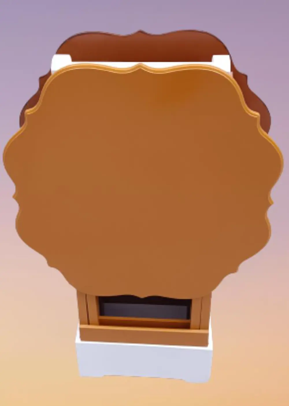 Zigon Çanta 90075 Sehpa Yonca Model 2li Takım Ahşap MDF Hardal-Ce