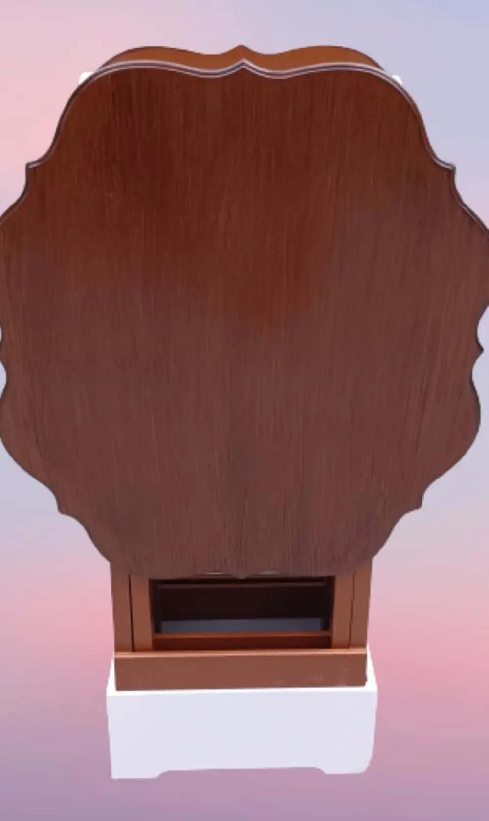 Zigon Çanta 90080 Sehpa Yonca Model 2 li Tk Ahşap MDF Parlak Cevi