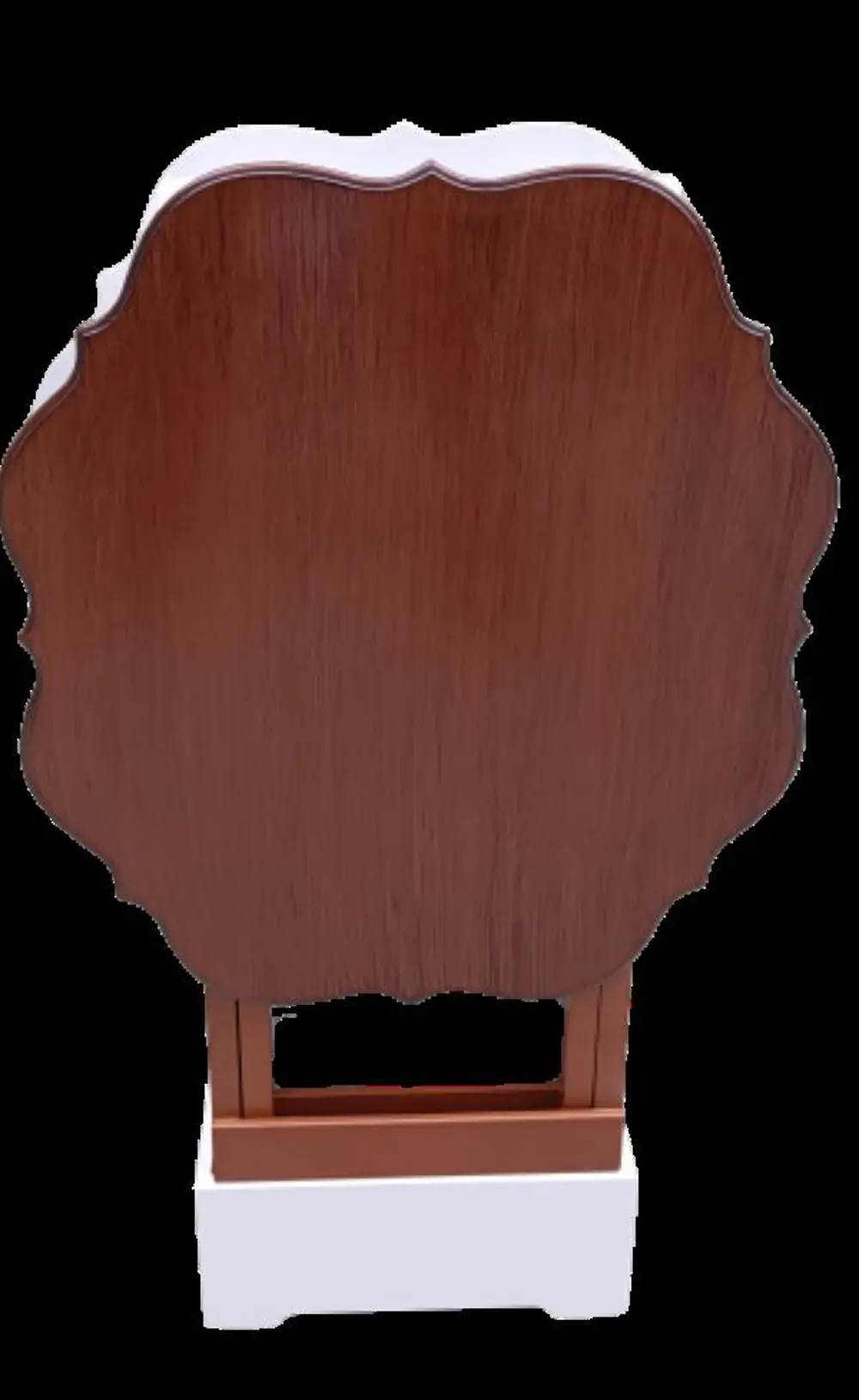 Zigon Çanta 90083 Yonca Model 2 li Takım Ahşap MDF Beyaz-Ceviz Re