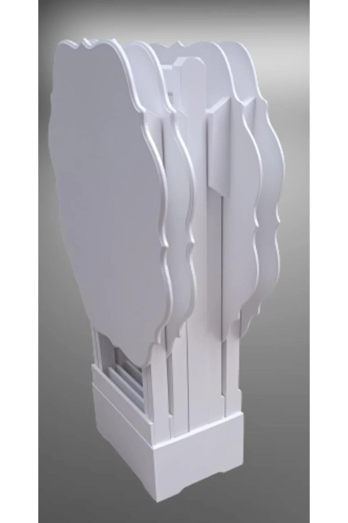 Zigon Çanta 90094 Sehpa Yonca Takım Model Ahşap MDF Parlak Beyaz Lake Renk Elyapı Zigon Çanta 90094 Sehpa Yonca Takım Model Ahşap MDF Parlak Beyaz Lake Renk Elyapı - Görsel 8