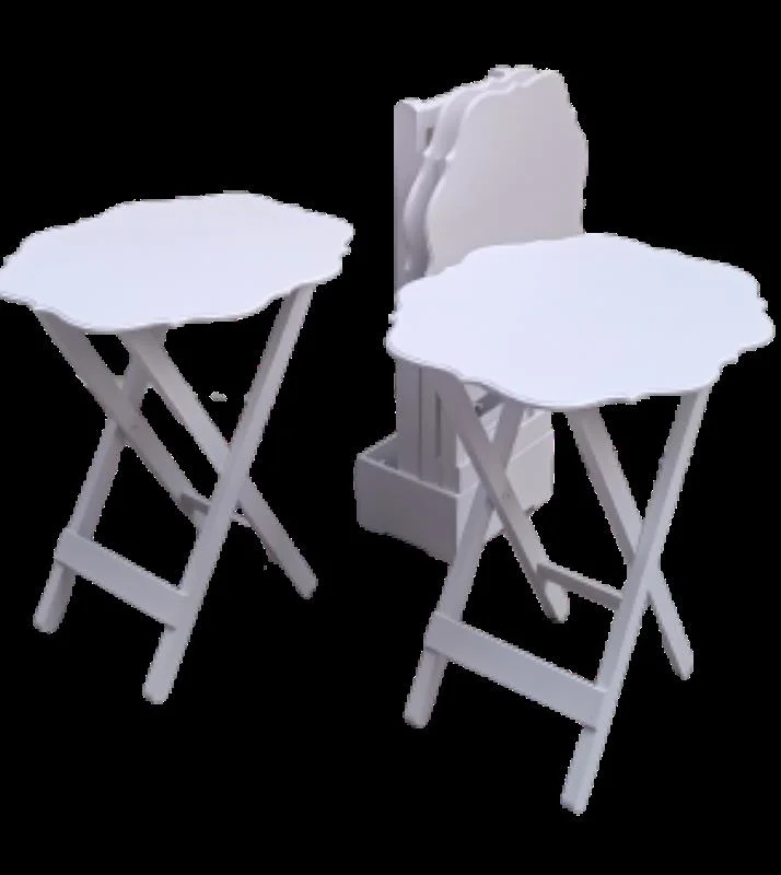 Zigon Çanta 90094 Sehpa Yonca 4 lü Takım Ahşap MDF Parlak Beyaz Lake Renk Elyapı Zigon Çanta 90094 Sehpa Yonca 4 lü Takım Ahşap MDF Parlak Beyaz Lake Renk Elyapı