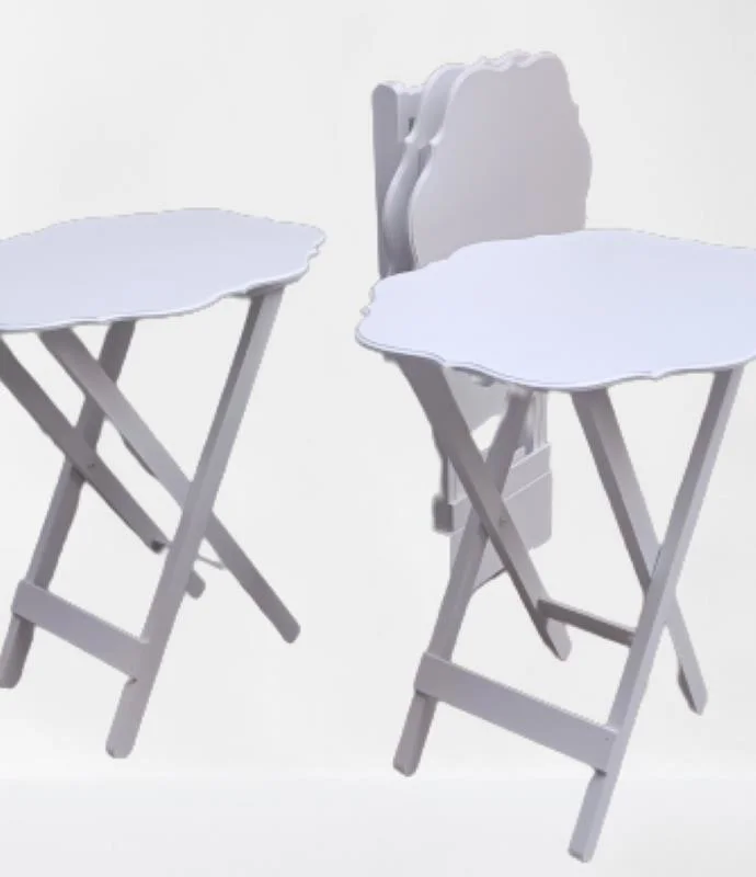 Zigon Çanta 90094 Sehpa Yonca 4 lü Takım Ahşap MDF Parlak Beyaz Lake Renk Elyapı Zigon Çanta 90094 Sehpa Yonca 4 lü Takım Ahşap MDF Parlak Beyaz Lake Renk Elyapı