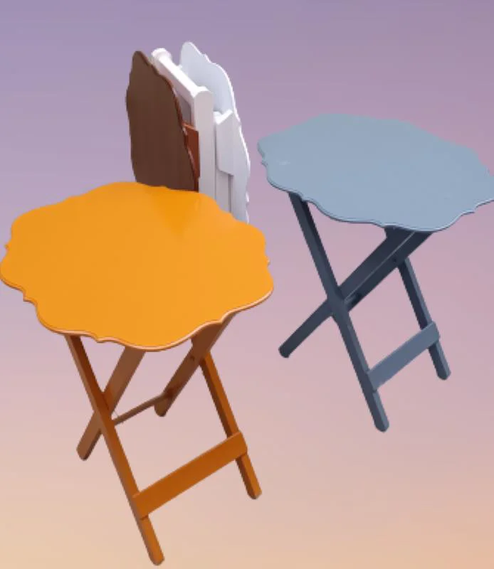Zigon Çanta 90095 Yonca 4 lü Model MDF 4Renk Ceviz-Hardal-Beyaz ve Gri Renk Uyum