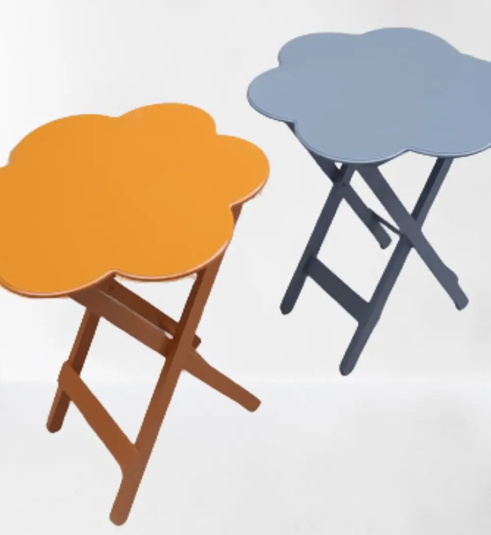 Zigon Çanta 90096 Papatya Model 2li Tk Ahşap MDF Hardal ve Gri Re