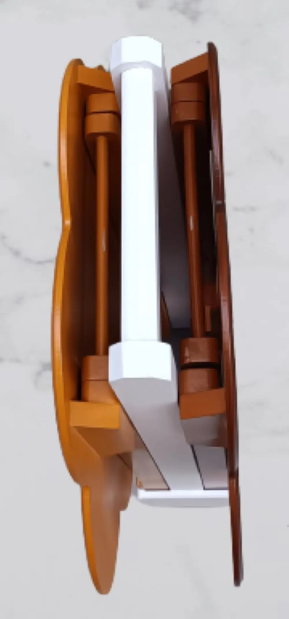 Zigon Çanta 90097 Papatya Model 2li Tk Ahşap MDF Hardal Ceviz Ren