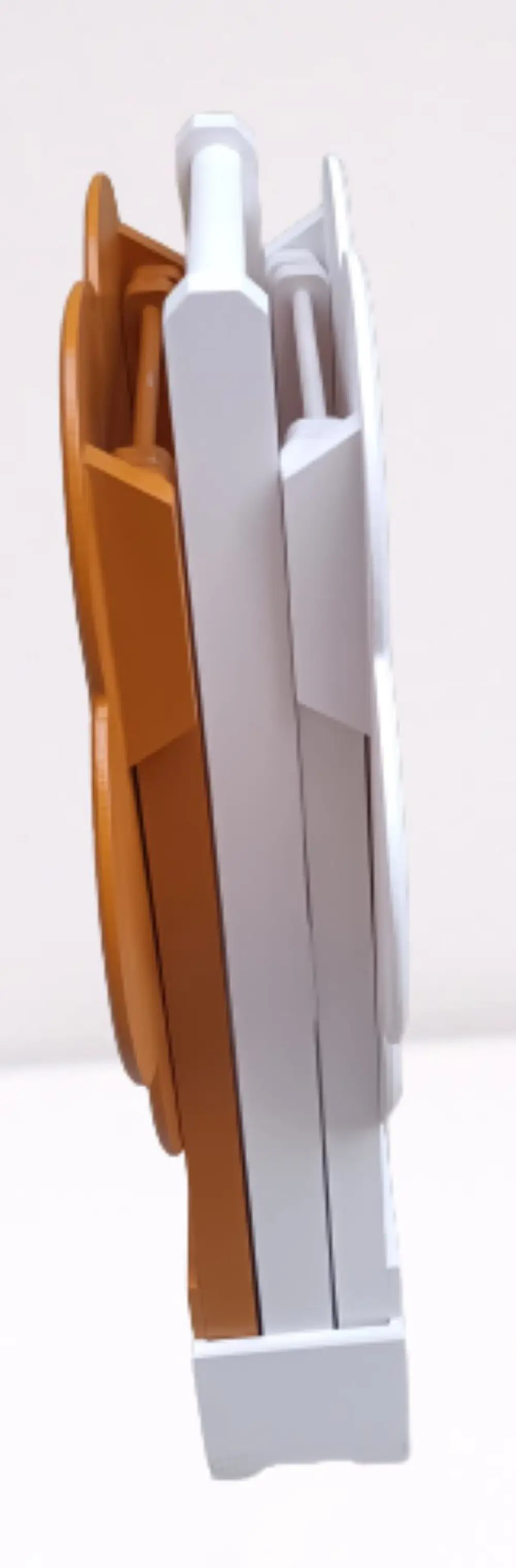 Zigon Çanta 90098 Sehpa Papatya Model 2li Tk Ahşap MDF Hardal-Bey