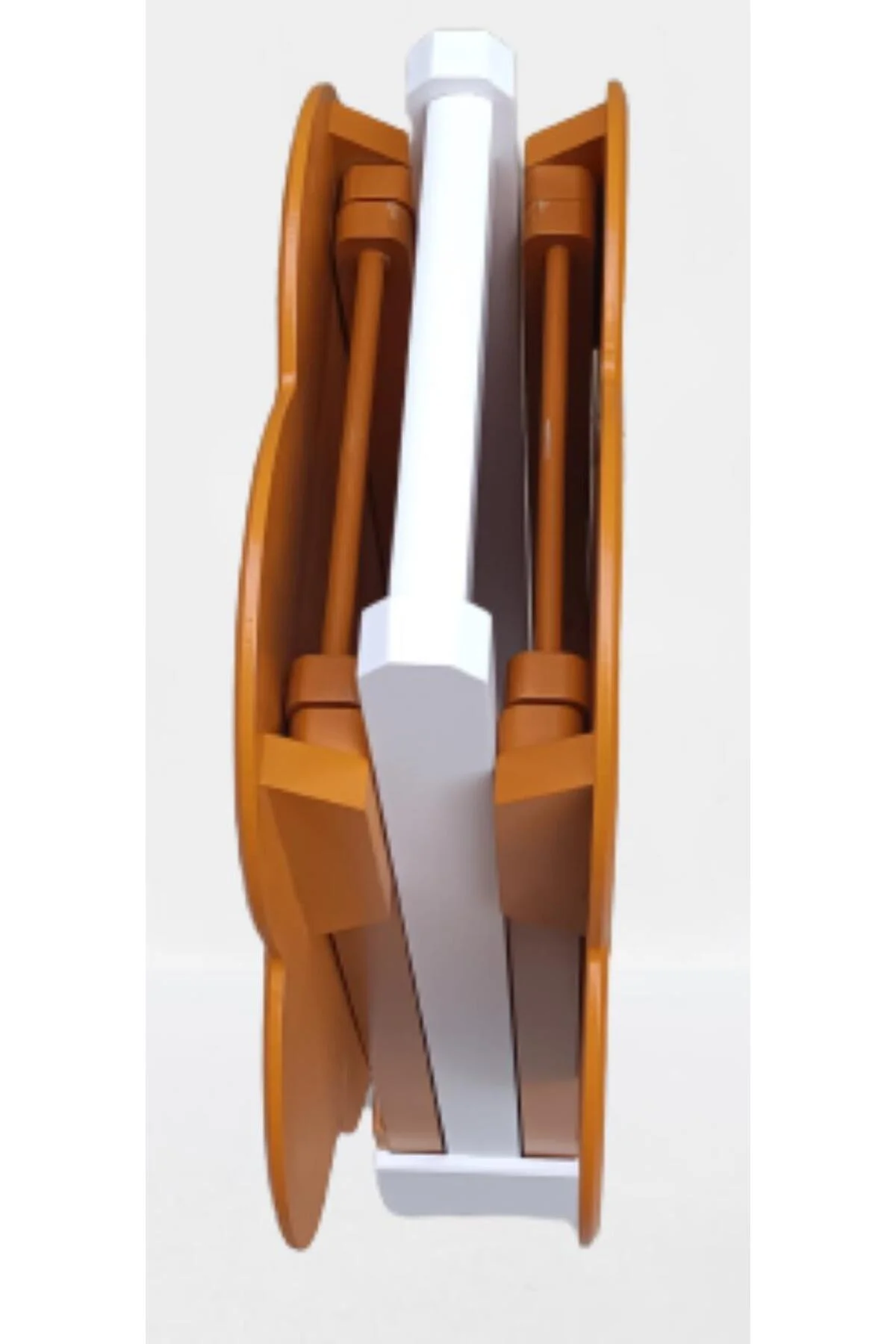 Zigon Çanta 90099 Papatya Model İkili Takım Ahşap MDF Hardal hardal Renk El Yapım - Görsel 8
