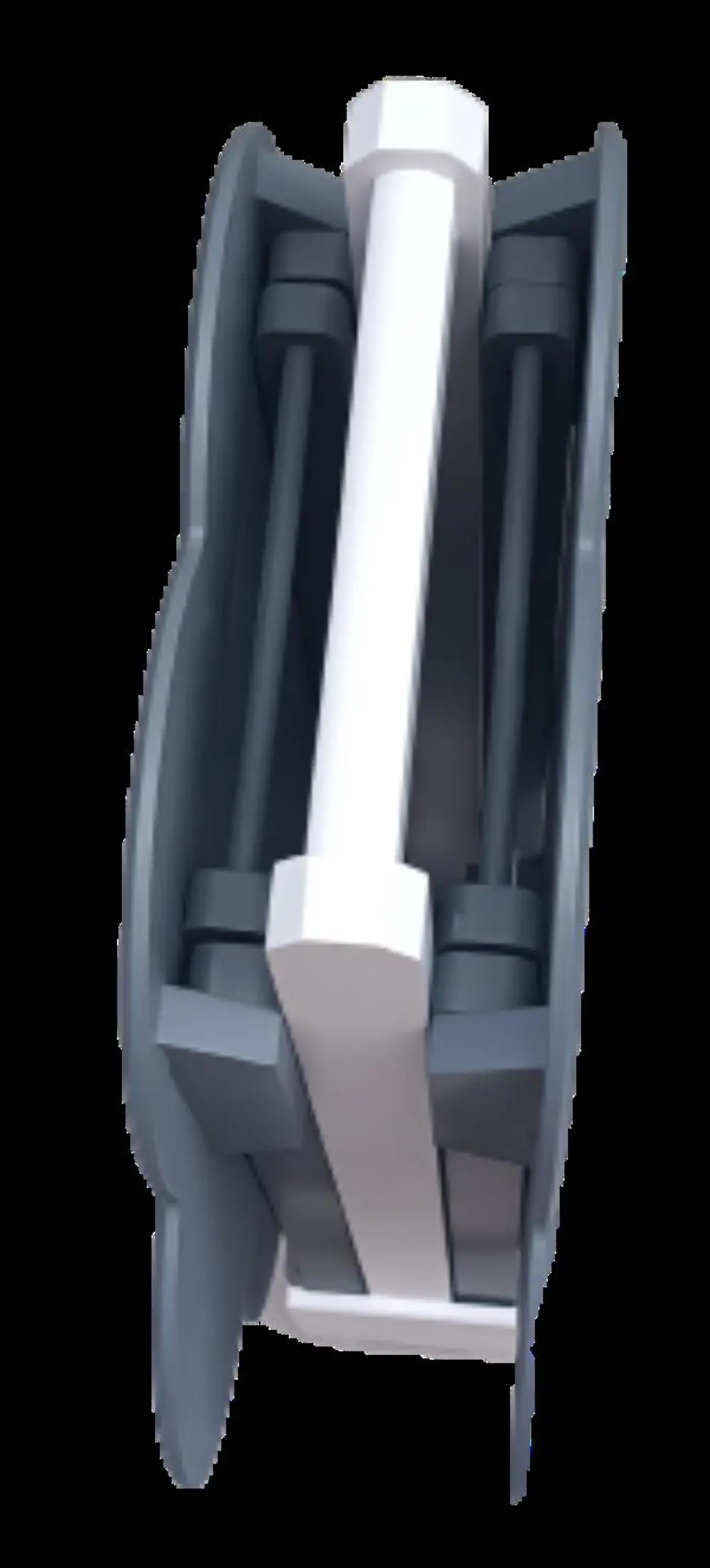 Zigon Çanta 90102 Sehpa Papatya  Model İkili Tk Ahşap Mdf Gri Ren