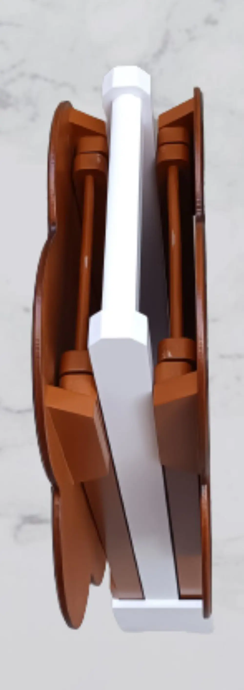 Zigon Çanta 90103 Sehpa Papatya Model 2li Takım Ahşap MDF Ceviz R