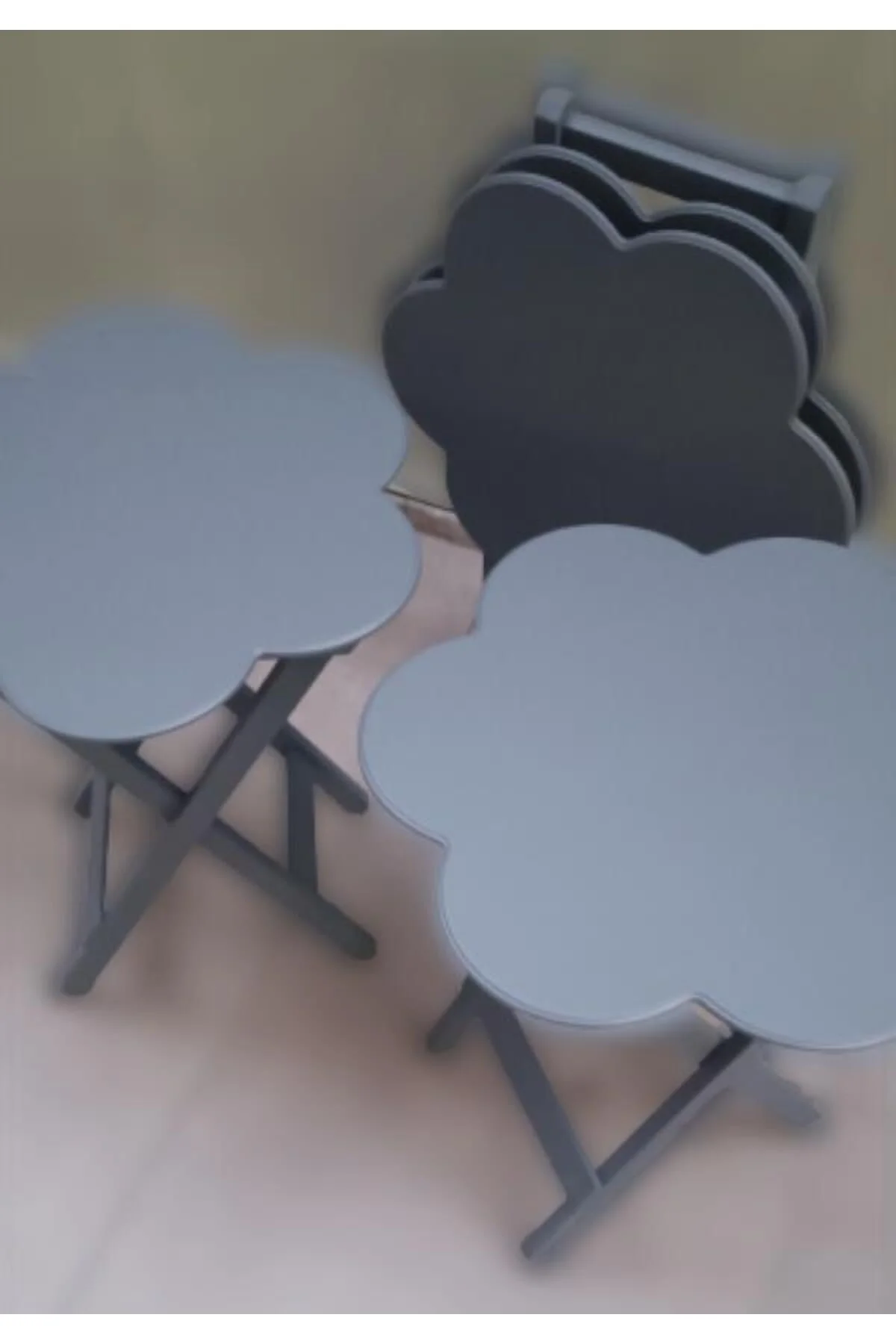 Zigon Çanta 90110 Papatya Dörtlü Model Ahşap MDF Parlak Gri Renk El Yapım Zigon Çanta 90110 Papatya Dörtlü Model Ahşap MDF Parlak Gri Renk El Yapım