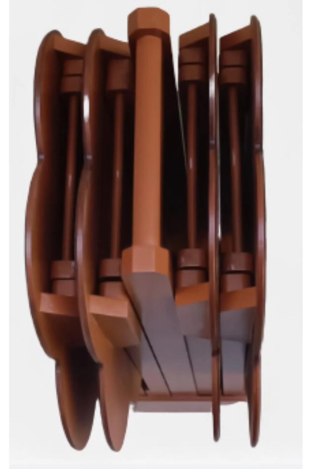 Zigon Çanta 90111 Papatya Dörtlü Model Ahşap MDF nature Ceviz Renk El Yapım Zigon Çanta 90111 Papatya Dörtlü Model Ahşap MDF nature Ceviz Renk El Yapım - Görsel 2