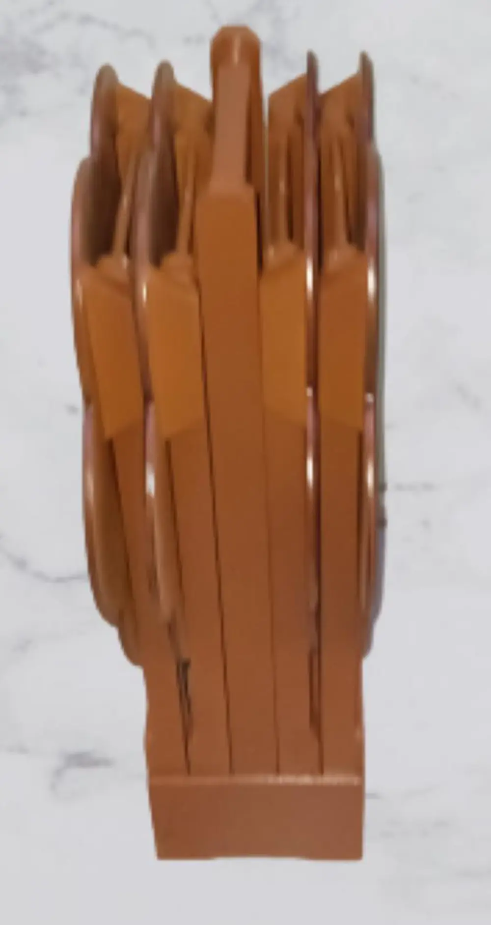 Zigon Çanta 90111 Papatya Dörtlü Model Ahşap MDF nature Ceviz Ren