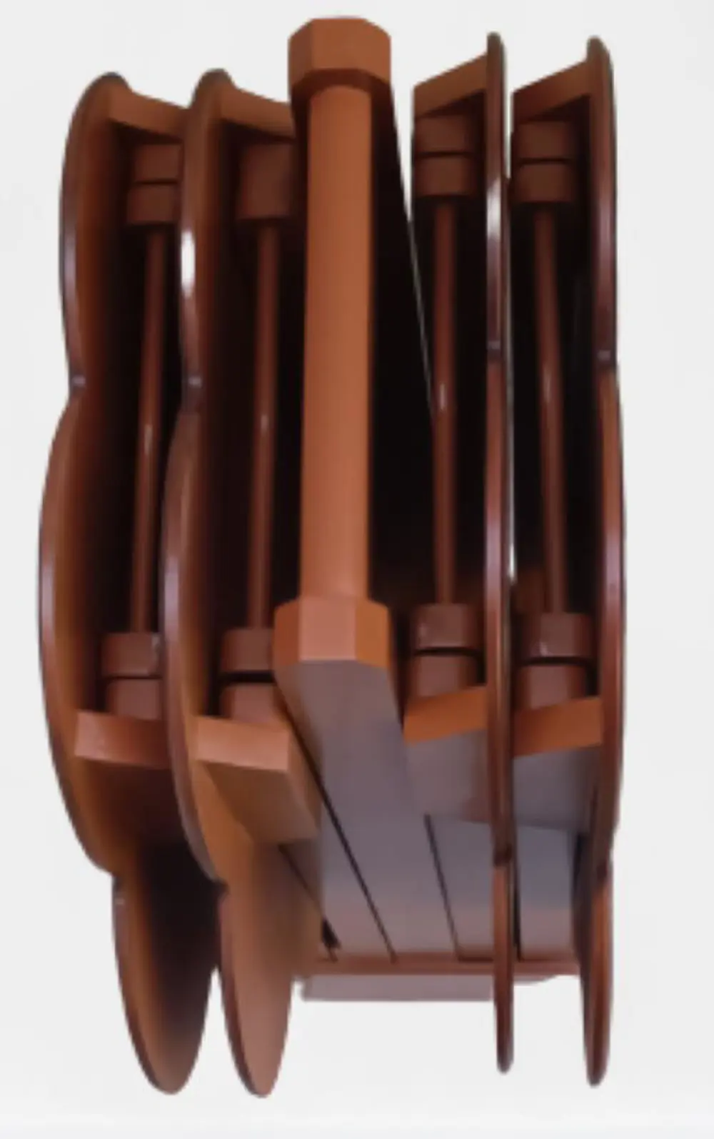 Zigon Çanta 90111 Papatya Dörtlü Model Ahşap MDF nature Ceviz Ren