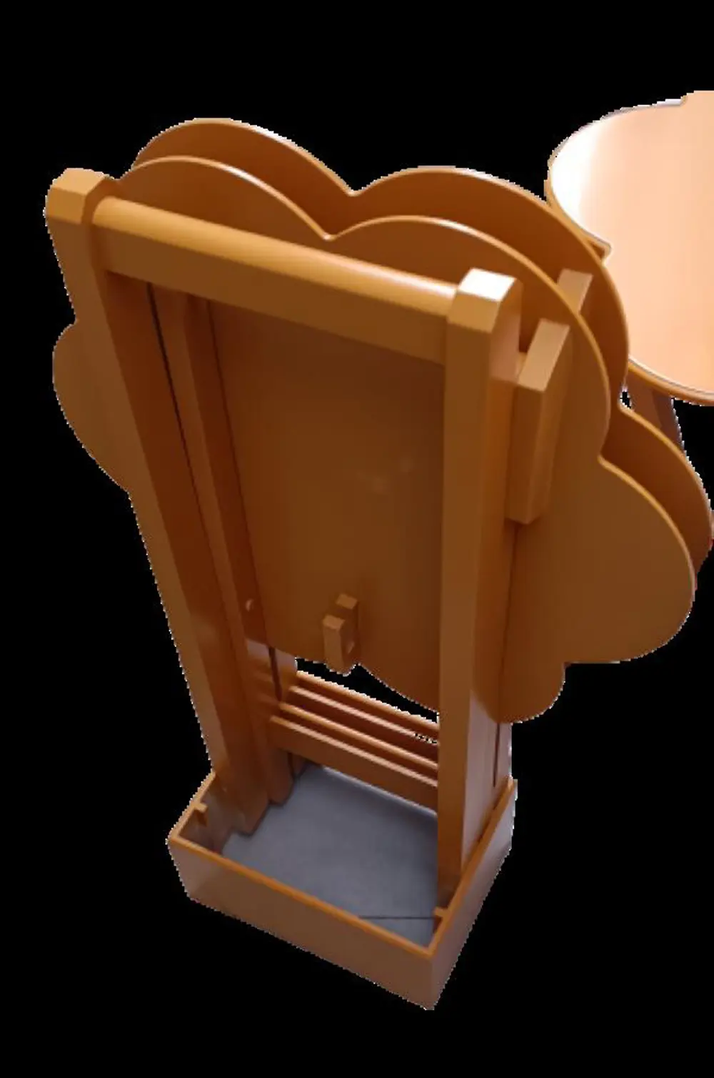 Zigon Çanta 90116 Papatya Dörtlü Model Ahşap Mdf Hardal Renk Uyum