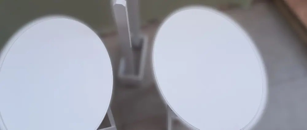 Zigon Çanta 90126 Sehpa Oval Model İkili Takım Ahşap Mdf Beyaz Re