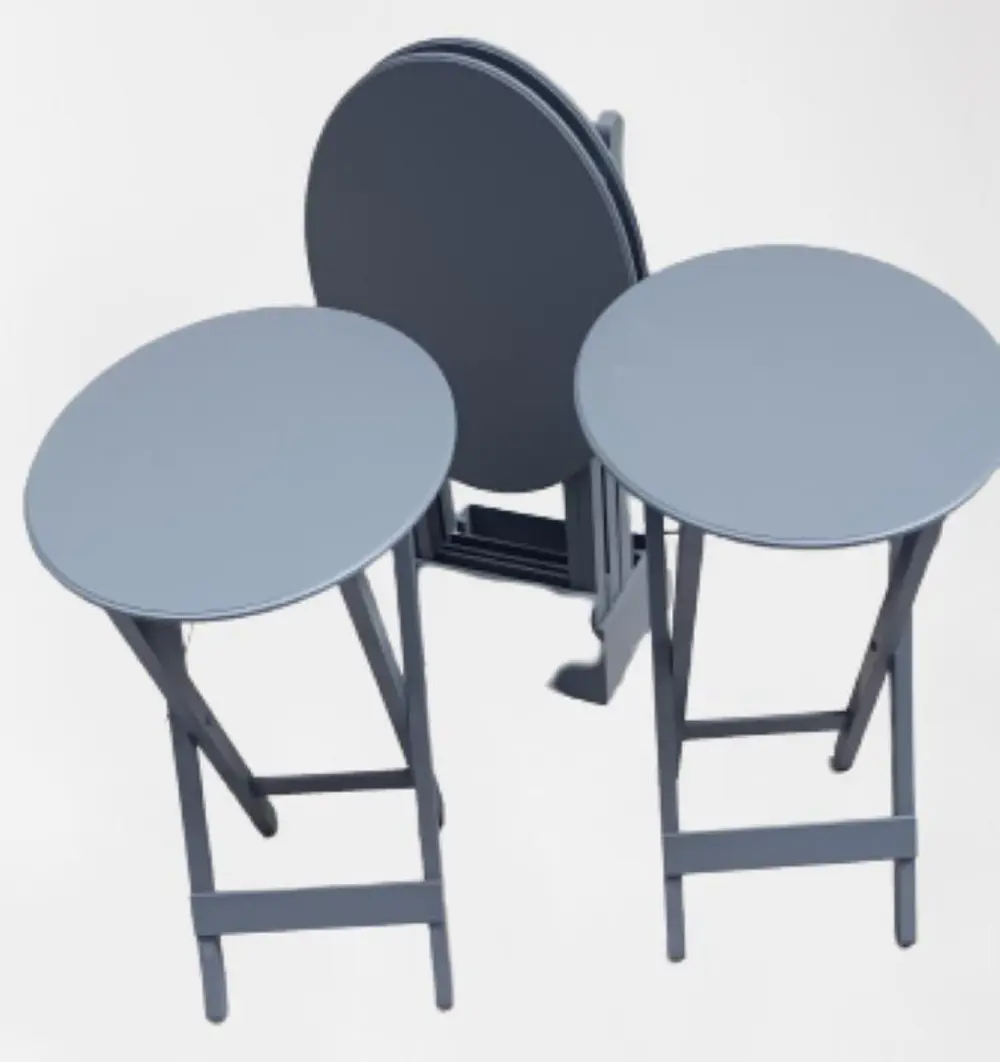 Zigon Çanta 90133 Sehpa Oval sehpa 90133 Model Dörtlü Ahşap MDF G