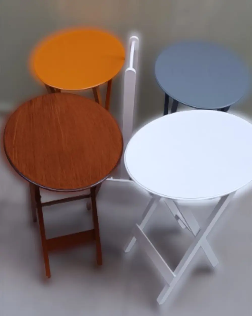 Zigon Çanta 90137 Oval Dörtlü Model ahşap Mdf Gri Ceviz Beyaz Har