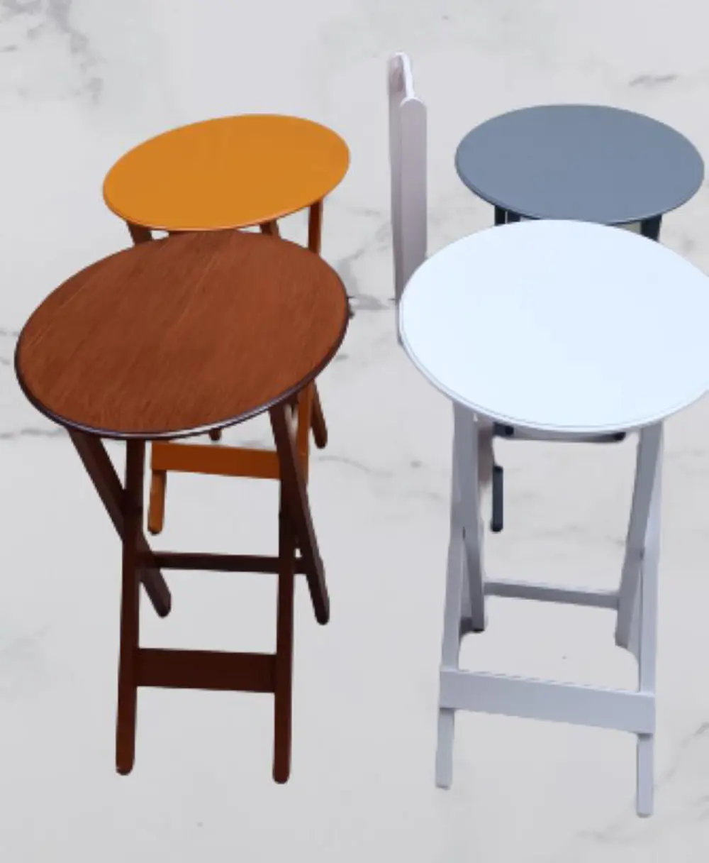 Zigon Çanta 90137 Oval Dörtlü Model ahşap Mdf Gri Ceviz Beyaz Har