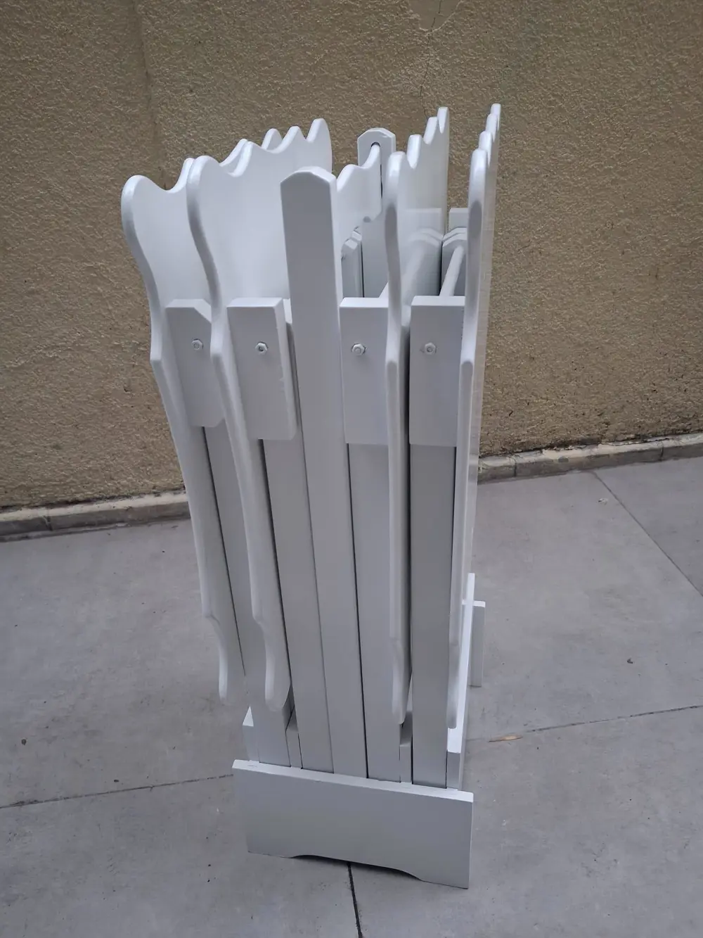 Zigon Çanta  90561 Sehpa Dikdörtgen Model Kayın Torna Parlak Beya