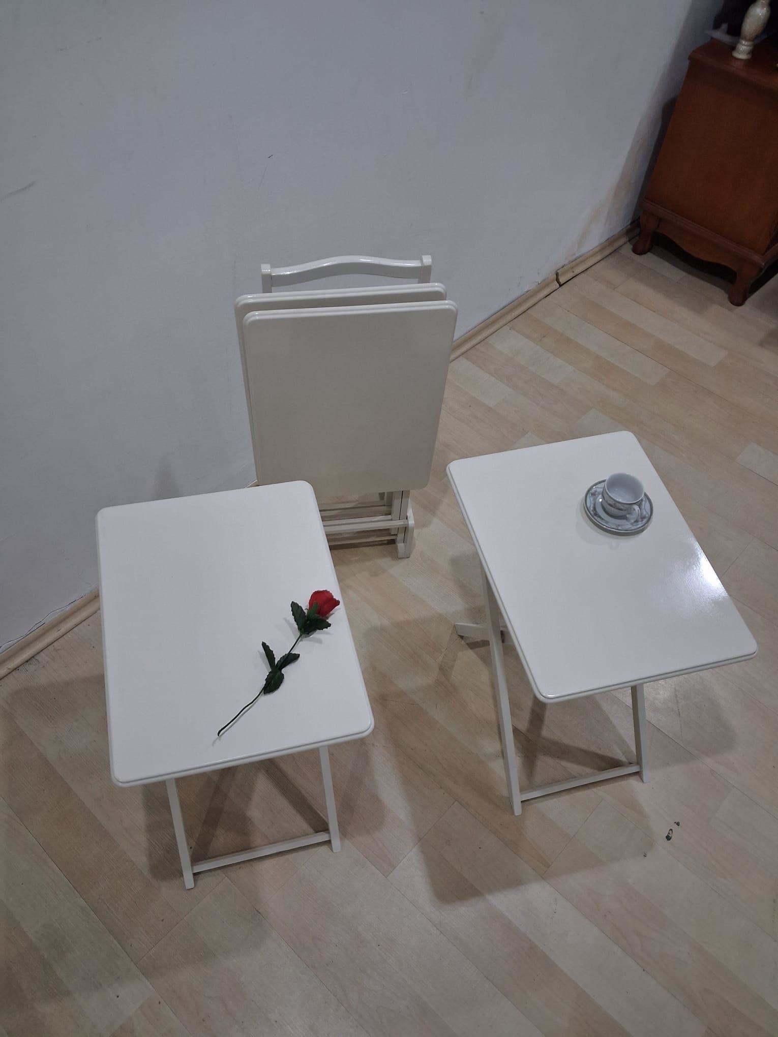 Zigon Çanta 90675 Sehpa Dikdörtgen Düz Model Kayın Torna Parlak K