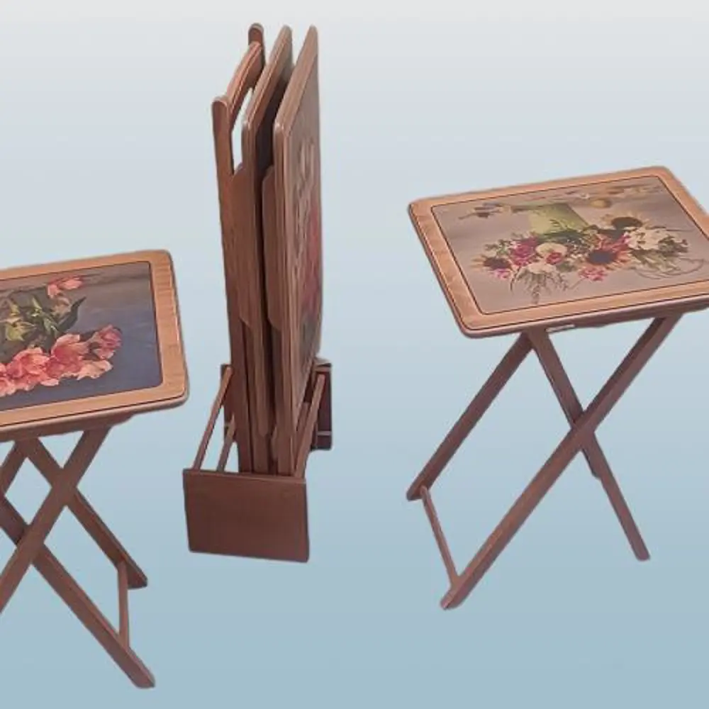 Zigon Çanta resimli 90376 DİKDÖRTGEN Model Kayın Parlak Ceviz Nat